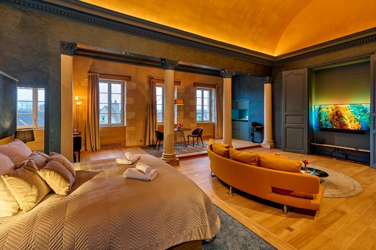 La Chapelle, Les Suites Du Palais, L'Unique 5 Etoiles De Nevers, Suite D'Exception, By Primo C0Nciergerie Zewnętrze zdjęcie